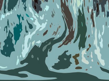 Mürekkep, soyut sanat, soyut çizgiler. Doku arka planı. düzensiz desen. Moda tasarımı. Ritmik gürültü parçacıkları. paketleme deseni