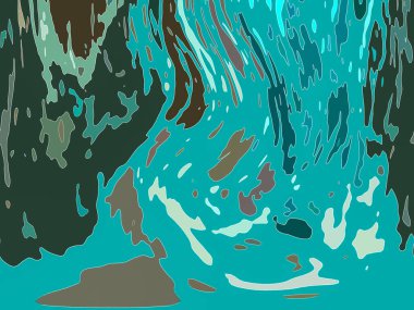 Mürekkep, soyut sanat, soyut çizgiler. Doku arka planı. düzensiz desen. Moda tasarımı. Ritmik gürültü parçacıkları. paketleme deseni