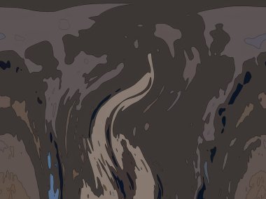 Mürekkep, soyut sanat, soyut çizgiler. Doku arka planı. düzensiz desen. Moda tasarımı. Ritmik gürültü parçacıkları. paketleme deseni