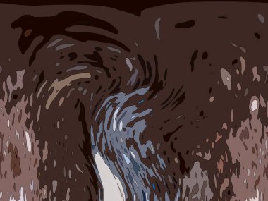 Mürekkep, soyut sanat, soyut çizgiler. Doku arka planı. düzensiz desen. Moda tasarımı. Ritmik gürültü parçacıkları. paketleme deseni