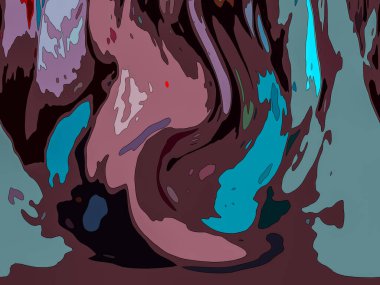 Mürekkep, soyut sanat, soyut çizgiler. Doku arka planı. düzensiz desen. Moda tasarımı. Ritmik gürültü parçacıkları. paketleme deseni