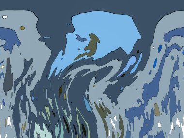 Mürekkep, soyut sanat, soyut çizgiler. Doku arka planı. düzensiz desen. Moda tasarımı. Ritmik gürültü parçacıkları. paketleme deseni