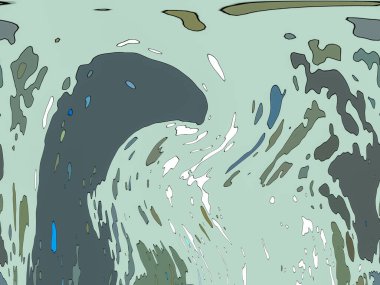 Mürekkep, soyut sanat, soyut çizgiler. Doku arka planı. düzensiz desen. Moda tasarımı. Ritmik gürültü parçacıkları. paketleme deseni