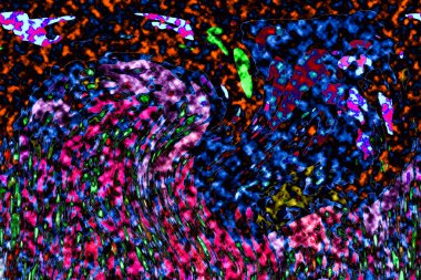 Renkli basit arka plan, dalgalı etkisi. Etkisi noktalarla. Ritmik ses parçacıklar. Tahıl doku. Renkli darbeleri ile duvar kağıdı. Duvar iç tasarım, lockscreen, paket için desen