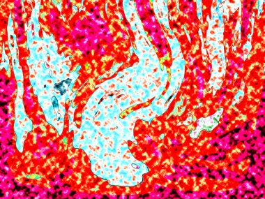 Renkli basit arka plan, dalgalı etkisi. Etkisi noktalarla. Ritmik ses parçacıklar. Tahıl doku. Renkli darbeleri ile duvar kağıdı. Duvar iç tasarım, lockscreen, paket için desen