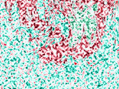 Renkli basit arka plan, dalgalı etkisi. Etkisi noktalarla. Ritmik ses parçacıklar. Tahıl doku. Renkli darbeleri ile duvar kağıdı. Duvar iç tasarım, lockscreen, paket için desen