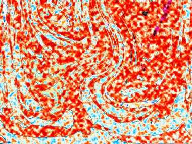 Renkli basit arka plan, dalgalı etkisi. Etkisi noktalarla. Ritmik ses parçacıklar. Tahıl doku. Renkli darbeleri ile duvar kağıdı. Duvar iç tasarım, lockscreen, paket için desen