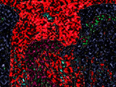 Renkli basit arka plan, dalgalı etkisi. Etkisi noktalarla. Ritmik ses parçacıklar. Tahıl doku. Renkli darbeleri ile duvar kağıdı. Duvar iç tasarım, lockscreen, paket için desen