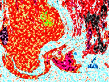 Renkli basit arka plan, dalgalı etkisi. Etkisi noktalarla. Ritmik ses parçacıklar. Tahıl doku. Renkli darbeleri ile duvar kağıdı. Duvar iç tasarım, lockscreen, paket için desen