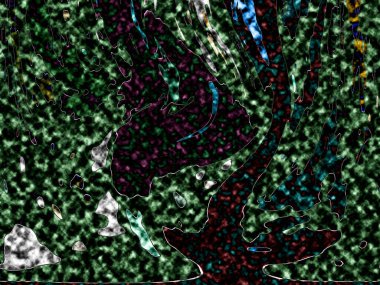 Renkli basit arka plan, dalgalı etkisi. Etkisi noktalarla. Ritmik ses parçacıklar. Tahıl doku. Renkli darbeleri ile duvar kağıdı. Duvar iç tasarım, lockscreen, paket için desen