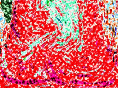 Renkli basit arka plan, dalgalı etkisi. Etkisi noktalarla. Ritmik ses parçacıklar. Tahıl doku. Renkli darbeleri ile duvar kağıdı. Duvar iç tasarım, lockscreen, paket için desen