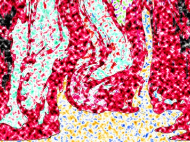 Renkli basit arka plan, dalgalı etkisi. Etkisi noktalarla. Ritmik ses parçacıklar. Tahıl doku. Renkli darbeleri ile duvar kağıdı. Duvar iç tasarım, lockscreen, paket için desen