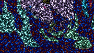 Renkli basit arka plan, dalgalı etkisi. Etkisi noktalarla. Ritmik ses parçacıklar. Tahıl doku. Renkli darbeleri ile duvar kağıdı. Duvar iç tasarım, lockscreen, paket için desen