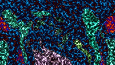 Renkli basit arka plan, dalgalı etkisi. Etkisi noktalarla. Ritmik ses parçacıklar. Tahıl doku. Renkli darbeleri ile duvar kağıdı. Duvar iç tasarım, lockscreen, paket için desen