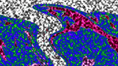 Renkli basit arka plan, dalgalı etkisi. Etkisi noktalarla. Ritmik ses parçacıklar. Tahıl doku. Renkli darbeleri ile duvar kağıdı. Duvar iç tasarım, lockscreen, paket için desen