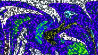 Renkli basit arka plan, dalgalı etkisi. Etkisi noktalarla. Ritmik ses parçacıklar. Tahıl doku. Renkli darbeleri ile duvar kağıdı. Duvar iç tasarım, lockscreen, paket için desen