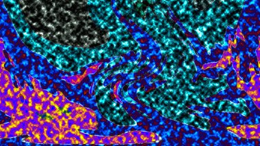 Renkli basit arka plan, dalgalı etkisi. Etkisi noktalarla. Ritmik ses parçacıklar. Tahıl doku. Renkli darbeleri ile duvar kağıdı. Duvar iç tasarım, lockscreen, paket için desen
