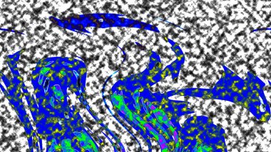 Renkli basit arka plan, dalgalı etkisi. Etkisi noktalarla. Ritmik ses parçacıklar. Tahıl doku. Renkli darbeleri ile duvar kağıdı. Duvar iç tasarım, lockscreen, paket için desen