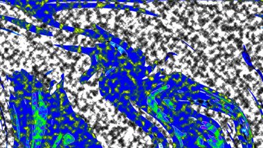 Renkli basit arka plan, dalgalı etkisi. Etkisi noktalarla. Ritmik ses parçacıklar. Tahıl doku. Renkli darbeleri ile duvar kağıdı. Duvar iç tasarım, lockscreen, paket için desen