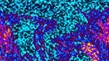 Renkli basit arka plan, dalgalı etkisi. Etkisi noktalarla. Ritmik ses parçacıklar. Tahıl doku. Renkli darbeleri ile duvar kağıdı. Duvar iç tasarım, lockscreen, paket için desen