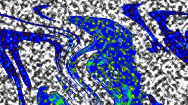 Renkli basit arka plan, dalgalı etkisi. Etkisi noktalarla. Ritmik ses parçacıklar. Tahıl doku. Renkli darbeleri ile duvar kağıdı. Duvar iç tasarım, lockscreen, paket için desen