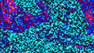 Renkli basit arka plan, dalgalı etkisi. Etkisi noktalarla. Ritmik ses parçacıklar. Tahıl doku. Renkli darbeleri ile duvar kağıdı. Duvar iç tasarım, lockscreen, paket için desen