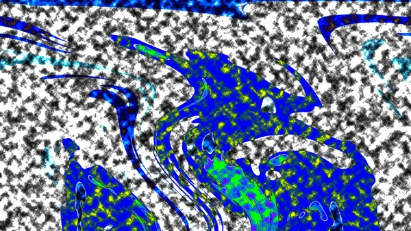 Renkli Basit Arka Plan Dalgalı Etkisi Etkisi Noktalarla Ritmik Ses — Stok fotoğraf