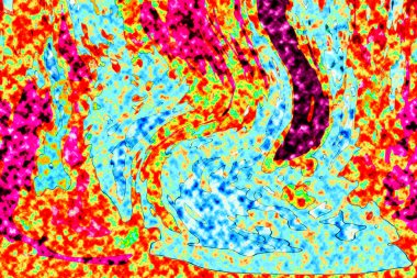 Renkli basit arka plan, dalgalı etkisi. Etkisi noktalarla. Ritmik ses parçacıklar. Tahıl doku. Renkli darbeleri ile duvar kağıdı. Duvar iç tasarım, lockscreen, paket için desen