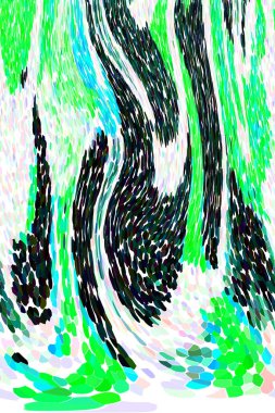 Renkli basit arka plan, dalgalı etkisi. Etkisi noktalarla. Ritmik ses parçacıklar. Tahıl doku. Renkli darbeleri ile duvar kağıdı. Duvar iç tasarım, lockscreen, paket için desen