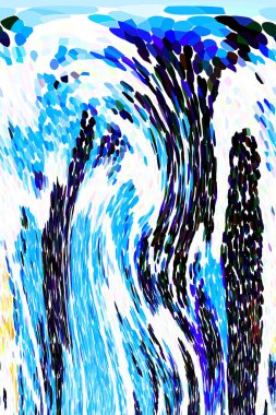 Renkli basit arka plan, dalgalı etkisi. Etkisi noktalarla. Ritmik ses parçacıklar. Tahıl doku. Renkli darbeleri ile duvar kağıdı. Duvar iç tasarım, lockscreen, paket için desen