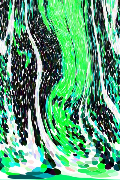 Барвистий Простий Абстрактний Фон Хвилястий Ефект Ефект Прискорення Частинки Ритмічного — стокове фото