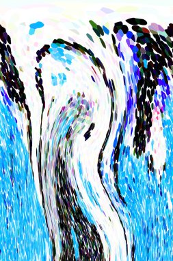 Renkli basit arka plan, dalgalı etkisi. Etkisi noktalarla. Ritmik ses parçacıklar. Tahıl doku. Renkli darbeleri ile duvar kağıdı. Duvar iç tasarım, lockscreen, paket için desen