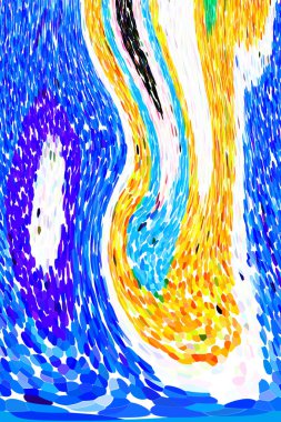 Renkli basit arka plan, dalgalı etkisi. Etkisi noktalarla. Ritmik ses parçacıklar. Tahıl doku. Renkli darbeleri ile duvar kağıdı. Duvar iç tasarım, lockscreen, paket için desen