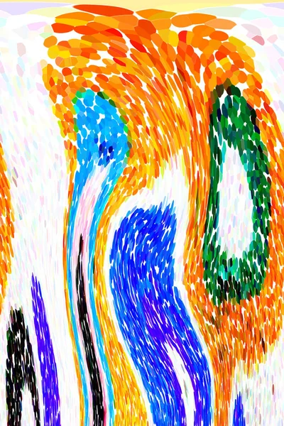 Fondo Abstracto Simple Colorido Efecto Ondulado Efecto Puntilla Partículas Ruido —  Fotos de Stock