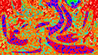 Renkli basit arka plan, dalgalı etkisi. Etkisi noktalarla. Ritmik ses parçacıklar. Tahıl doku. Renkli darbeleri ile duvar kağıdı. Duvar iç tasarım, lockscreen, paket için desen