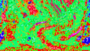 Renkli basit arka plan, dalgalı etkisi. Etkisi noktalarla. Ritmik ses parçacıklar. Tahıl doku. Renkli darbeleri ile duvar kağıdı. Duvar iç tasarım, lockscreen, paket için desen