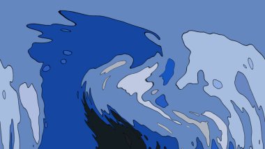 Renkli basit arka plan, dalgalı etkisi. Etkisi noktalarla. Ritmik ses parçacıklar. Tahıl doku. Renkli darbeleri ile duvar kağıdı. Duvar iç tasarım, lockscreen, paket için desen