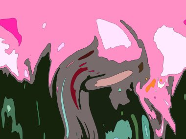 Renkli basit arka plan, dalgalı etkisi. Etkisi noktalarla. Ritmik ses parçacıklar. Tahıl doku. Renkli darbeleri ile duvar kağıdı. Duvar iç tasarım, lockscreen, paket için desen