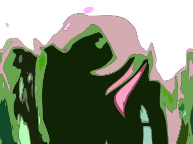 Renkli basit arka plan, dalgalı etkisi. Etkisi noktalarla. Ritmik ses parçacıklar. Tahıl doku. Renkli darbeleri ile duvar kağıdı. Duvar iç tasarım, lockscreen, paket için desen