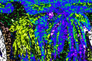 Modern tasarım çizimi. Çizgi ve renk bloğu geometrik şekiller. Pop sanat