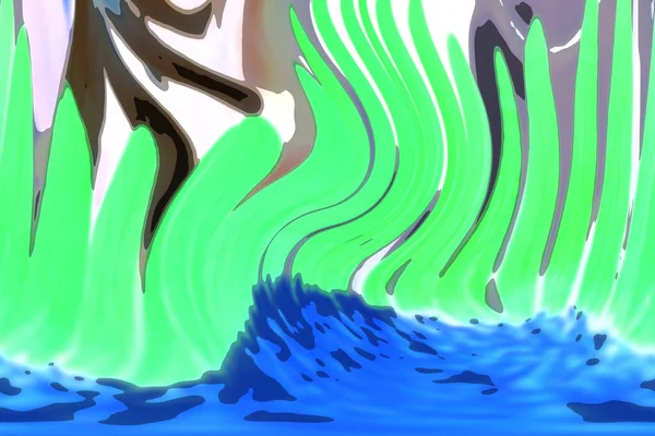 Modern tasarım çizimi. Çizgi ve renk bloğu geometrik şekiller. Pop sanat