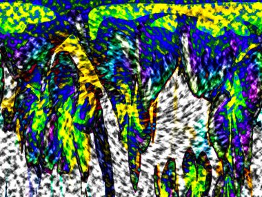 Modern tasarım çizimi. Çizgi ve renk bloğu geometrik şekiller. Pop sanat
