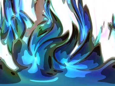 Modern tasarım çizimi. Çizgi ve renk bloğu geometrik şekiller. Pop sanat