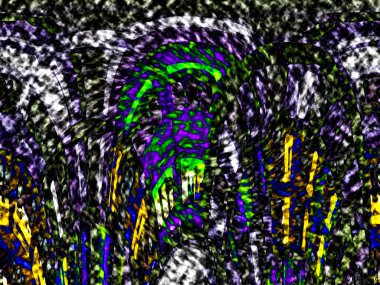 Modern tasarım çizimi. Çizgi ve renk bloğu geometrik şekiller. Pop sanat