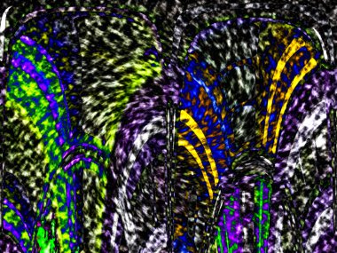 Modern tasarım çizimi. Çizgi ve renk bloğu geometrik şekiller. Pop sanat