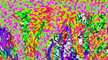 Modern tasarım çizimi. Çizgi ve renk bloğu geometrik şekiller. Pop sanat