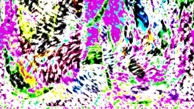 Modern tasarım çizimi. Çizgi ve renk bloğu geometrik şekiller. Pop sanat