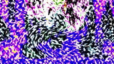 Modern tasarım çizimi. Çizgi ve renk bloğu geometrik şekiller. Pop sanat