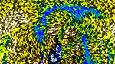 Modern tasarım çizimi. Çizgi ve renk bloğu geometrik şekiller. Pop sanat