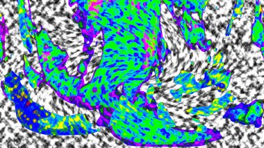 Modern tasarım çizimi. Çizgi ve renk bloğu geometrik şekiller. Pop sanat
